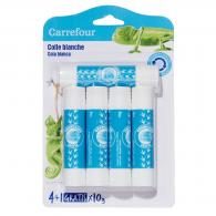 Bâtons de colle blanche 10gr X5 Carrefour