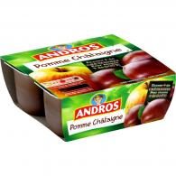 Compotes pomme châtaigne Andros