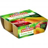 Compotes pomme poire Andros