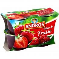 Compote fraise Andros