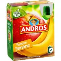 Compotes pomme banane Andros
