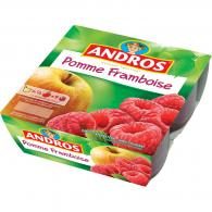 Dessert pomme framboise Andros