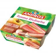 Dessert pomme rhubarbe Andros