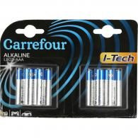 Piles LR03-AAA 1,5 Volts Carrefour