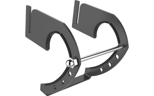 Knister Support pour vélo pour barbecue au charbon de bois