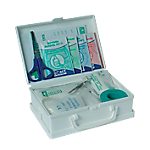 Trousse de secours 4 personnes N/A ESCULAPE 6 (H) x 18 (l) x 13 (P) cm Blanc