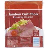 Jambon cuit choix