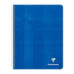 Cahier double spirale – Clairefontaine – 17 x 22 cm – Petits carreaux – 180 pages