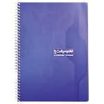 Cahier Calligraphe 70g spirales A4 100p Q5