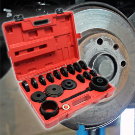 Jeu d’outils pour roulement de roue Extracteur de roulement de roue 24 pièces Roulement de roue avant 55-88 mm