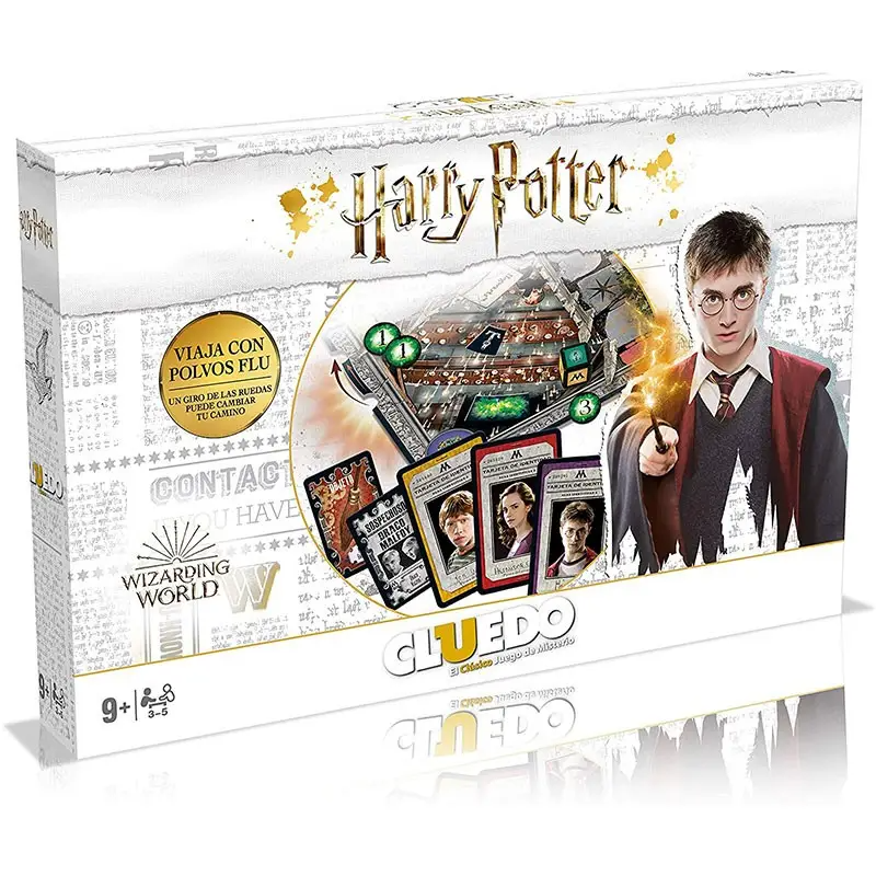 Juego Cluedo de Harry Potter Edicion Caja Blanca. Eleven 40341