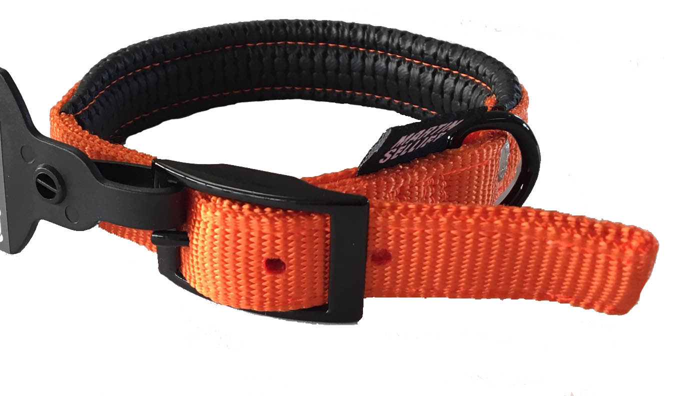 Collier Confort Martin Sellier Orange