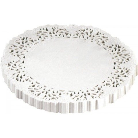 ROND DENTELLE EXTRA BLANC Ø 20CM /250