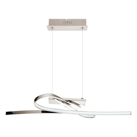 Suspension, led intégrée design Symphonie métal acier brossé 2 x 10 W EGLO