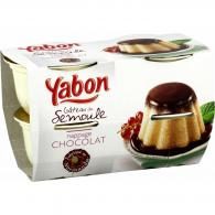 Desserts gâteau semoule chocolat Yabon
