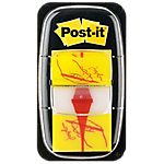 Index Imprimé “Signer ici” avec distributeur Post-it 680-31 50 43,2 (H) x 11,9 (l) mm Jaune