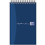 Cahier couverture rembordée – Oxford – European Book – petits carreaux – A5+ – 200 pages