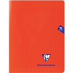 Cahier Clairefontaine Mimesys 96 Pages 90 g/m² Papier Rouge