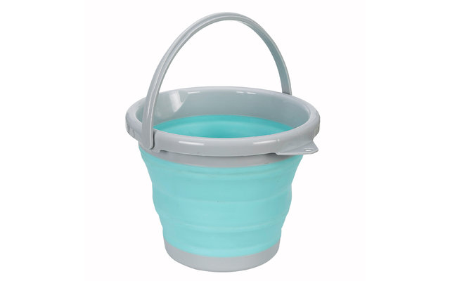 Seau pliable turquoise 5 litres Berger