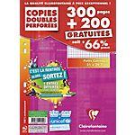 500 Copies doubles – Clairefontaine – A4 – Petits carreaux