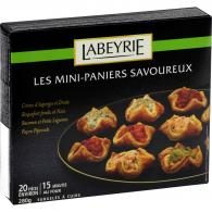 Mini paniers 4 variétés Labeyrie