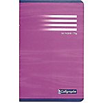 Carnet – Calligraphe – Petits carreaux – 9 x 14 cm – reliure piquée – 96 pages – coloris assortis
