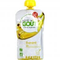 Compote bébé dès 4 mois, banane Good Goût