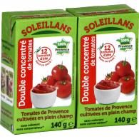 Sauce double concentré tomates Soleillans