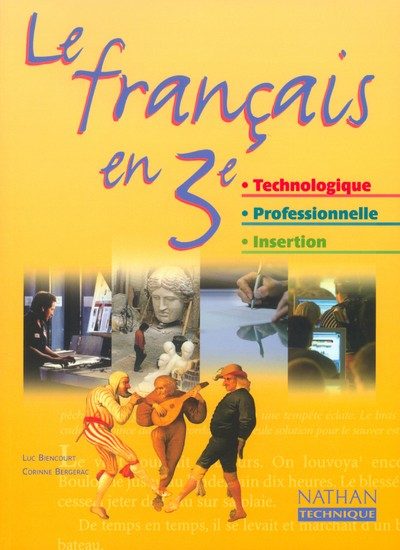 FRANCAIS 3E TECHNO/PRO/INSERTION EL 2003