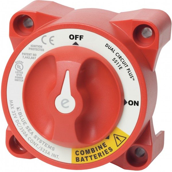 Coupleur de batterie Blue Sea Marinisé série 350 – 350A