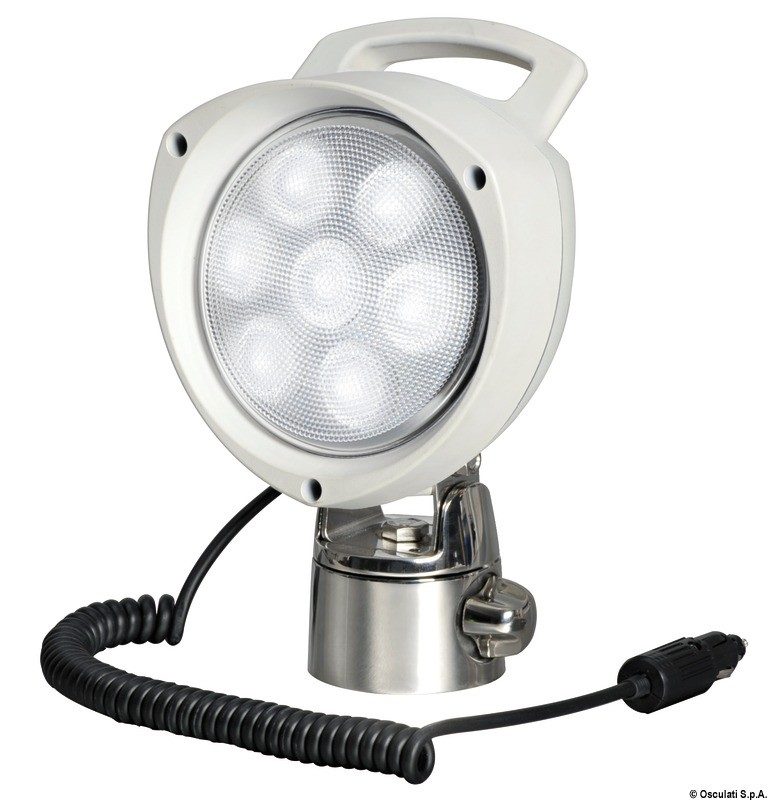 Projecteur portable articulé Osculati, version extractible
