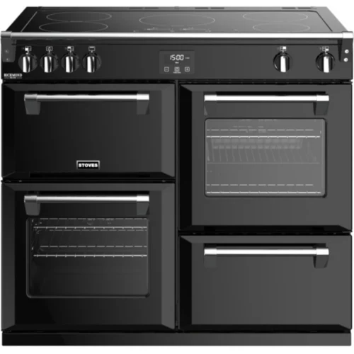 Piano de cuisson induction Stoves RICHMOND DELUXE 100 EI NOIR