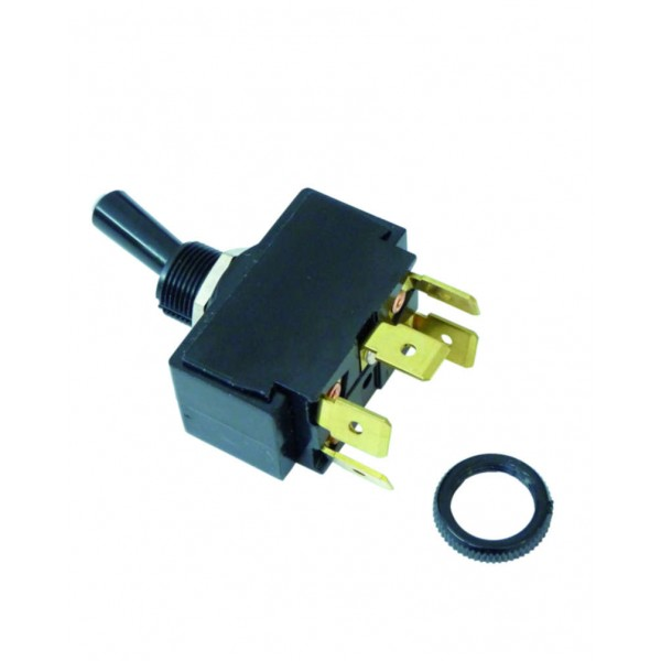 Interrupteur lumineux Sierra étanche ON-OFF-ON 20A