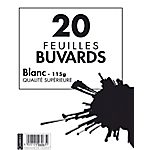 Buvards Cambridge Blanc – 20 / Paquet