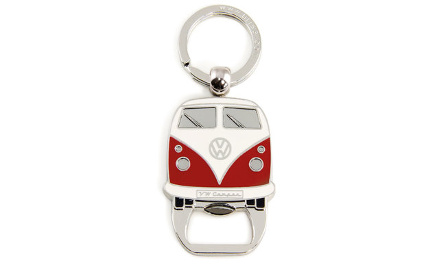 VW Collection T1 Bulli Porte-clés avec ouvre-bouteille rouge