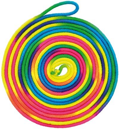 ELASTIQUE À SAUTER ARC EN CIEL TWIST
