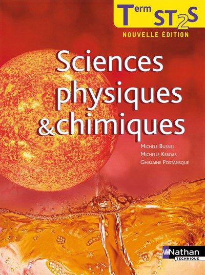 SCIENCES PHYS CHIMIQ TERM ST2S