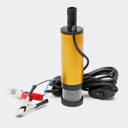 Mini pompe avec 12 V, 12 l/min et grille d’aspiration pour eau et gasoil