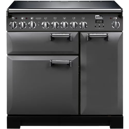 Piano de cuisson induction Falcon LECKFORD DELUXE TAB IND 90 CM ARDOISE