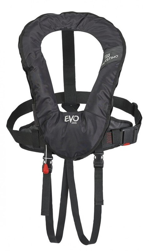Gilet gonflable Plastimo Evo 165N Manuel noir + harnais