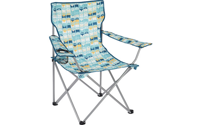 VW Collection T1 Bulli Chaise de camping bleu