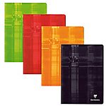 Cahier A4 – Clairefontaine – Grands carreaux – 144 pages piqué – Assortiment