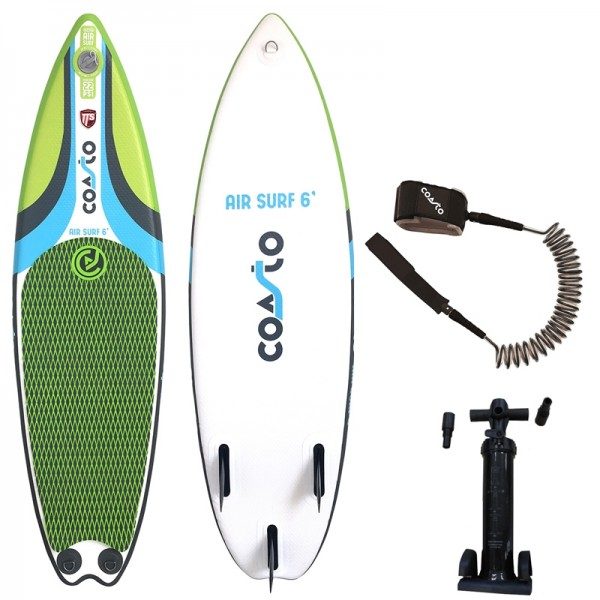 Surf gonflable Coasto Air Surf 6’ ailerons amovibles
