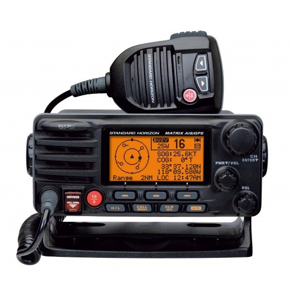 VHF fixe Standard Horizon Matrix AIS et GPS GX2200E