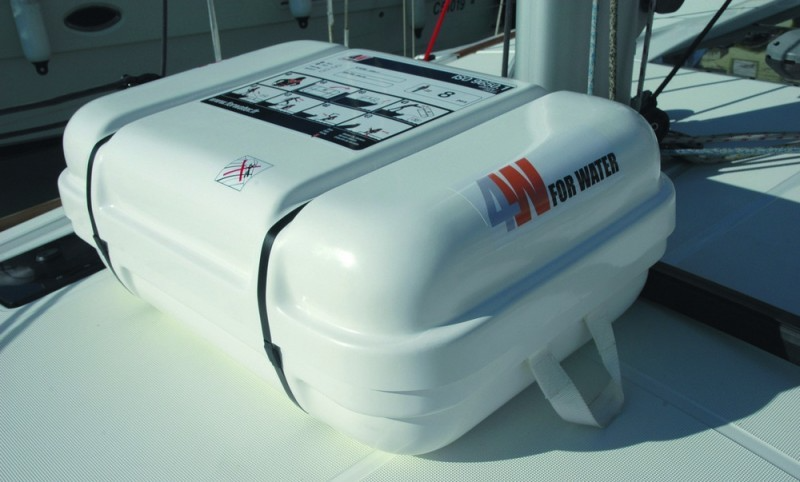 Radeau de survie 4Water Cotier – 4 personnes – Container