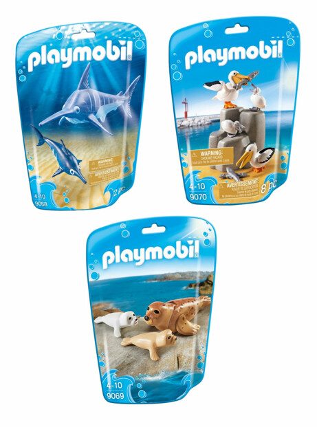 Jouet Playmobil collection Le Zoo – 3 packs