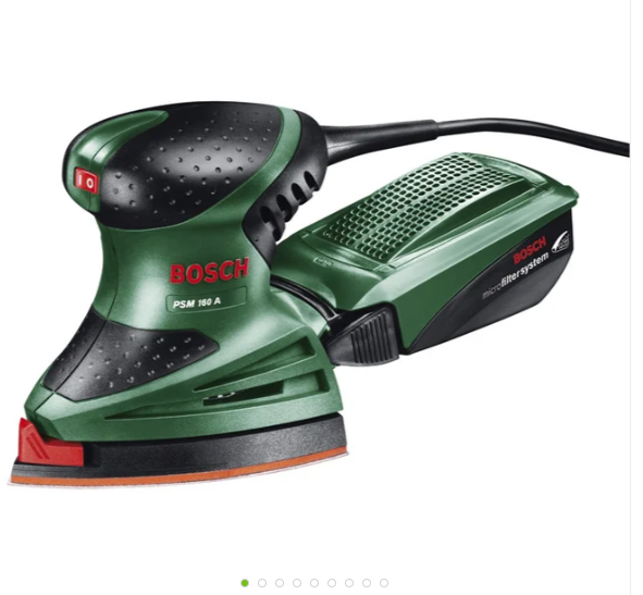 Ponceuse multifonction filaire BOSCH Psm 160a, 160 W