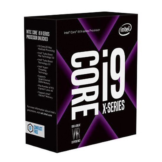 Intel Core i9 7940X 14 coeurs, 3,10 GHz, Skylake-X, 165 Watts