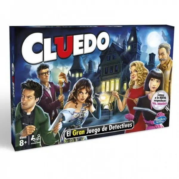 Cluedo Mistery El Gran Juego de Detectives – Hasbro 38712