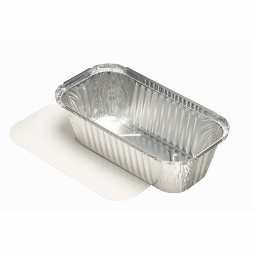 Barquette aluminium 1.5 L avec couvercle par 25